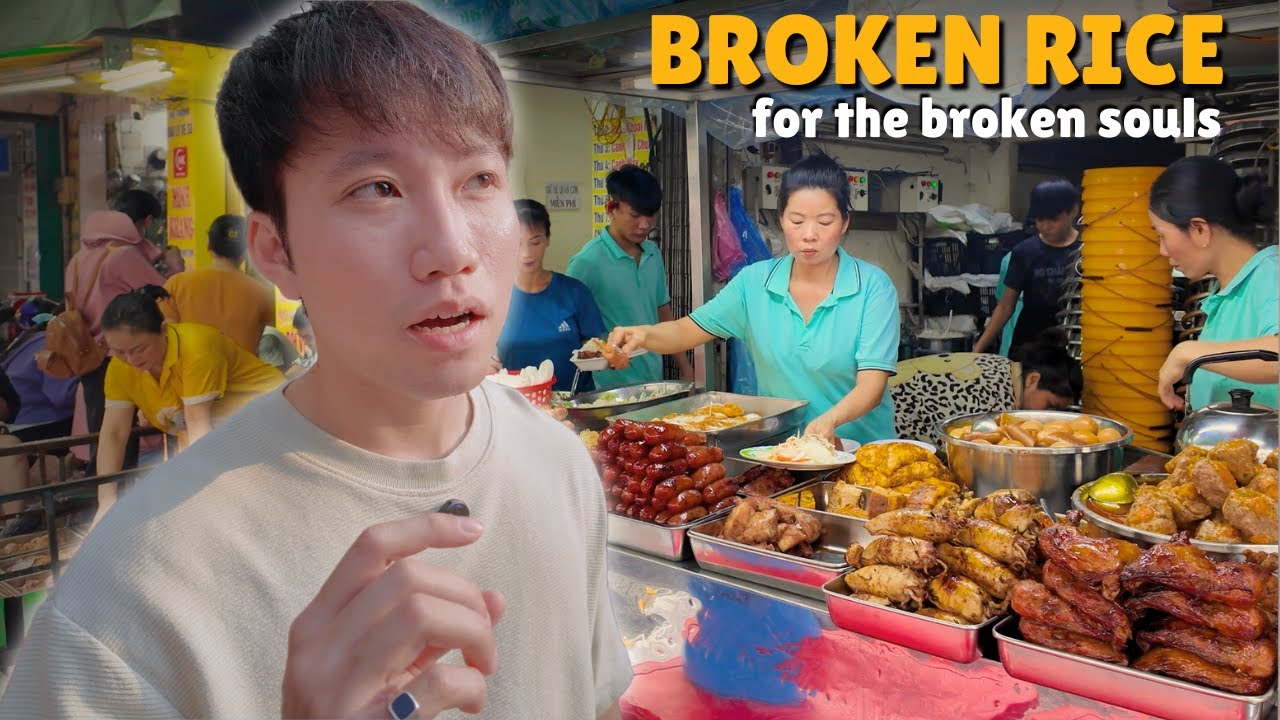 Is This Vietnam's BEST RICE? Delicious Cơm Tấm (Broken Rice) in Saigon
