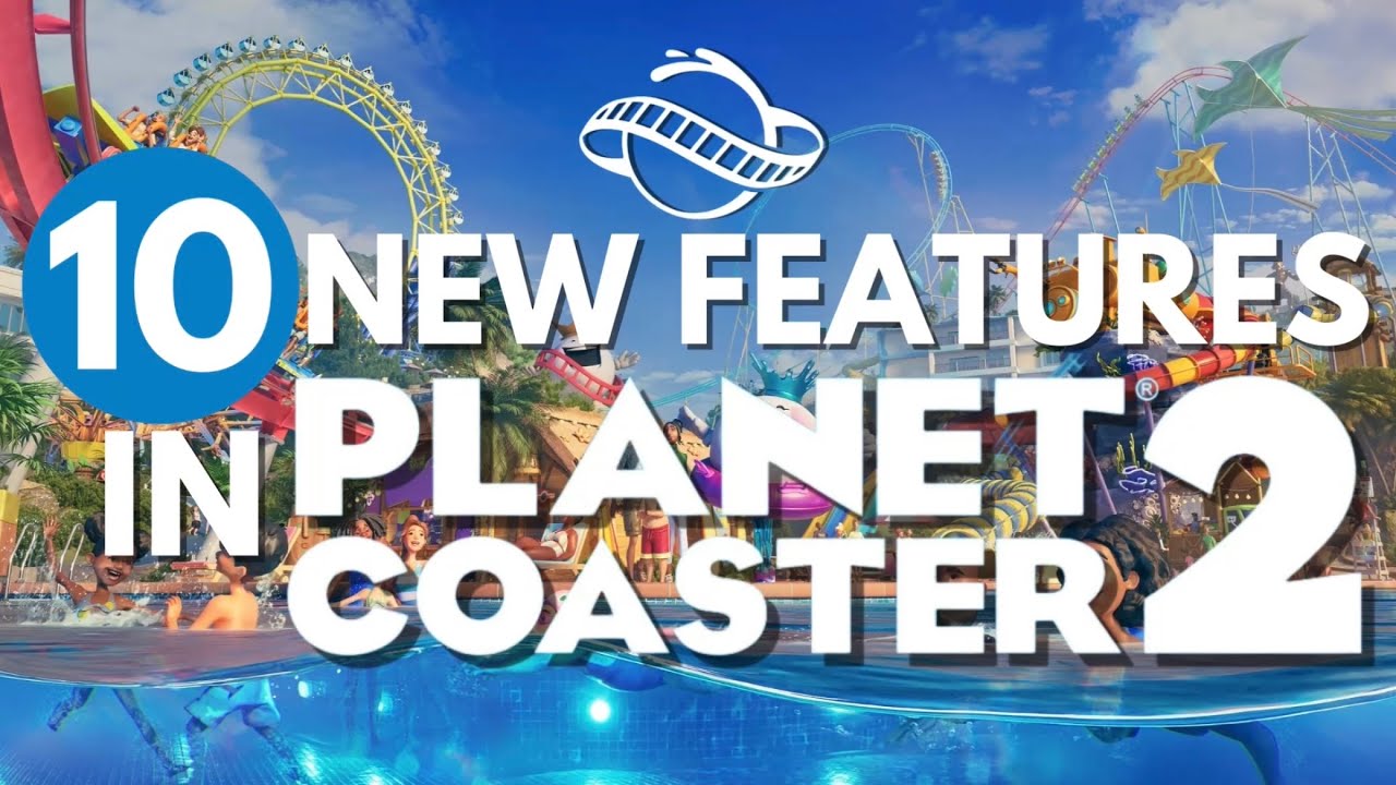 10 NEW Features in PLANET COASTER 2
