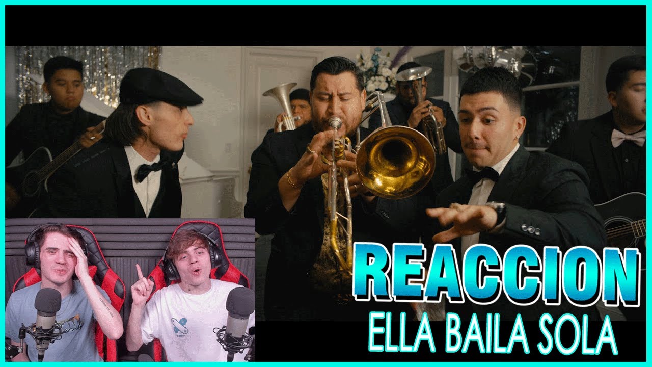 ARGENTINOS REACCIONAN A Ella Baila Sola - Eslabon Armado y Peso Pluma (Video Oficial)