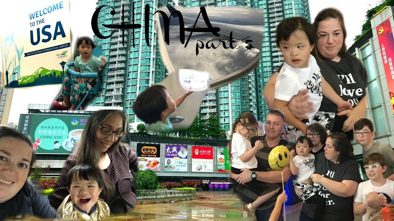 my time in china pt 5 & coming home (adoption journey) | video #11