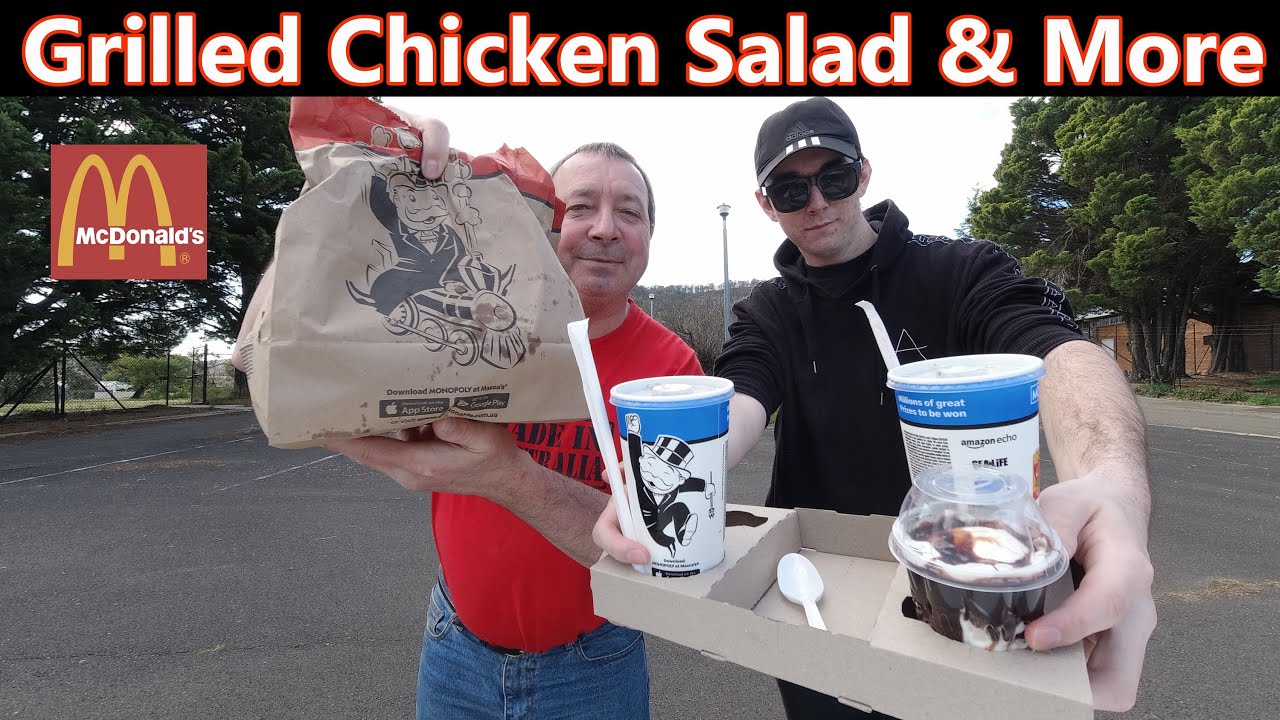 McDonald’s Grilled Chicken Salad + More Monopoly
