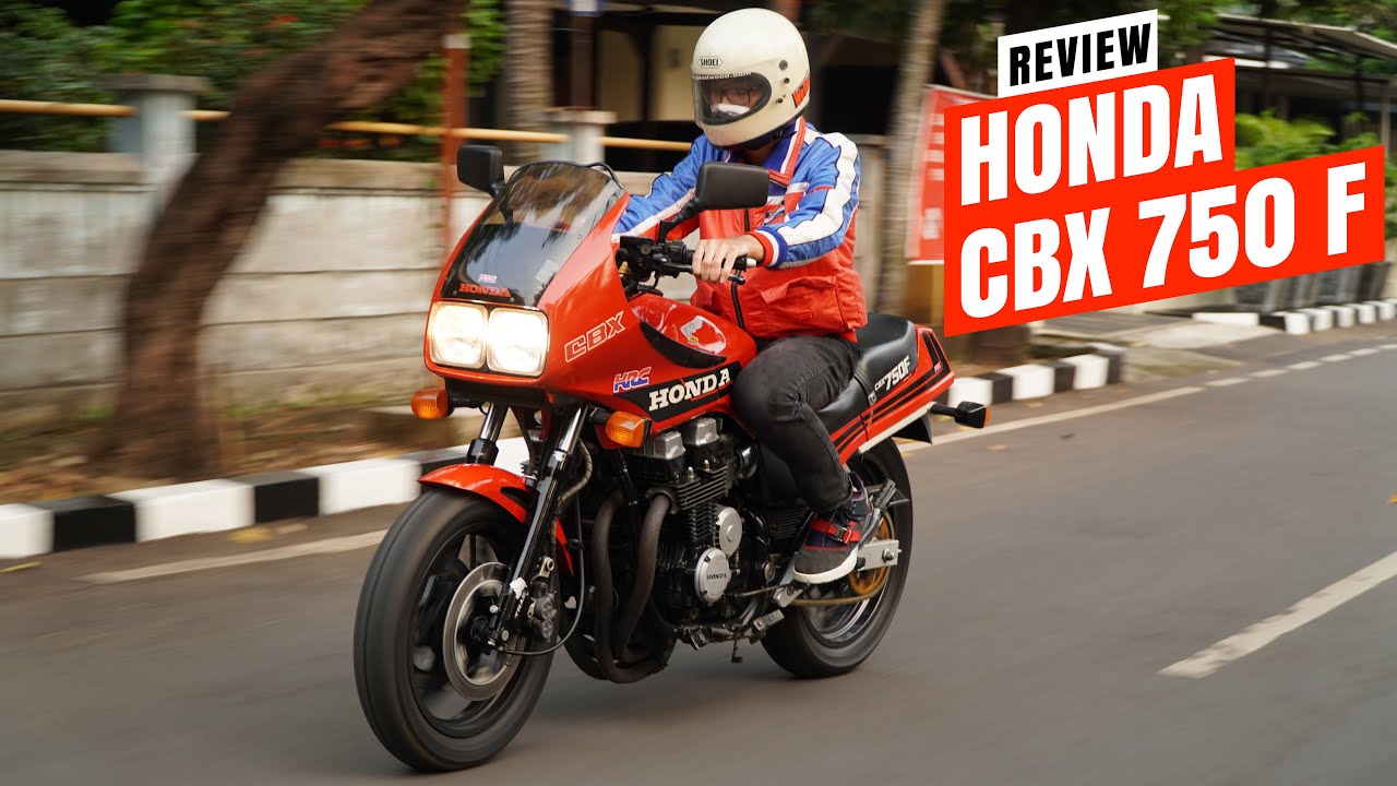 MOTOR KAMEN RIDER? REVIEW HONDA CBX 750 F