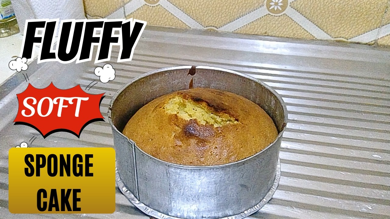 How To Make The Perfect Fluffy & Soft Sponge Cake | Beginner Friendly