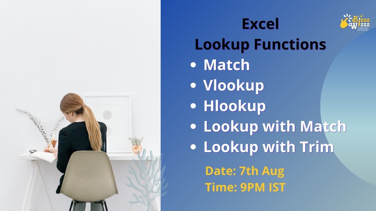 Lookup Functions in Excel- Live