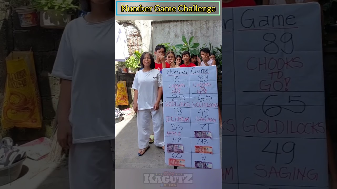 Number Game Challenge (Money & Foods) #challenge #numbergame #shortsvideo