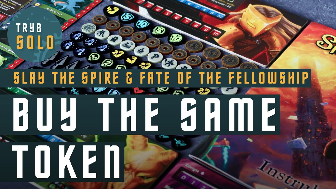 🇬🇧 Аксессуары от Buy The Same Token для Slay the Spire и LOTR: Fate of the Fellowship