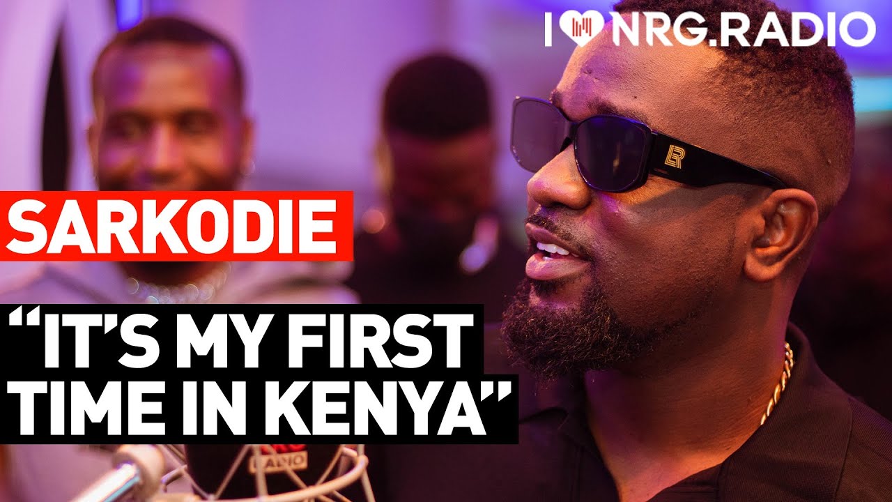 Sarkodie's first time... #NRGTransit