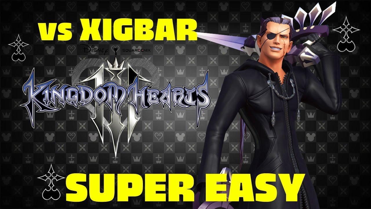 HOW TO BEAT DATA XIGBAR EASY!!! KINGDOM HEARTS 3 DLC BATTLE GUIDE AND STRATEGIES