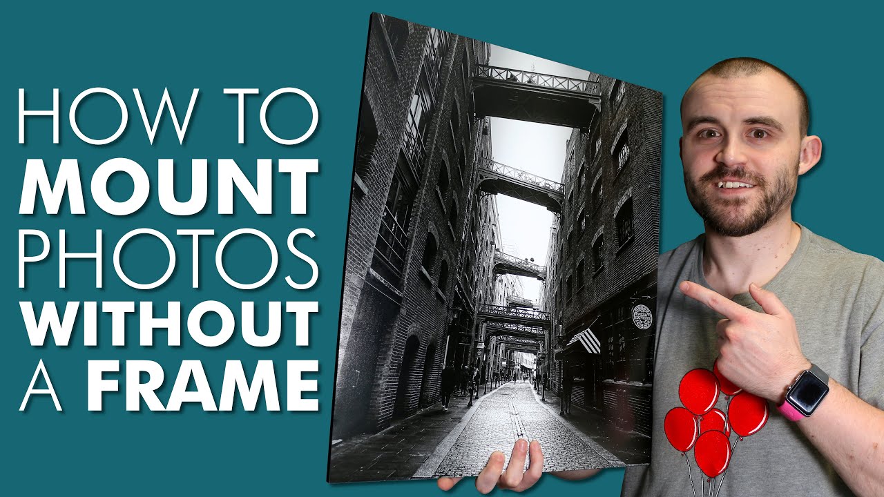 How To Mount Photos Without A Frame - Minutes To Make