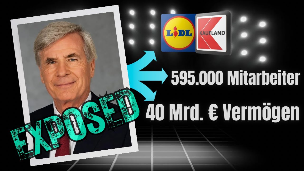 Das steckt wirklich hinter Dieter Schwarz! So viel verdient er! Lidl & Kaufland Gründer