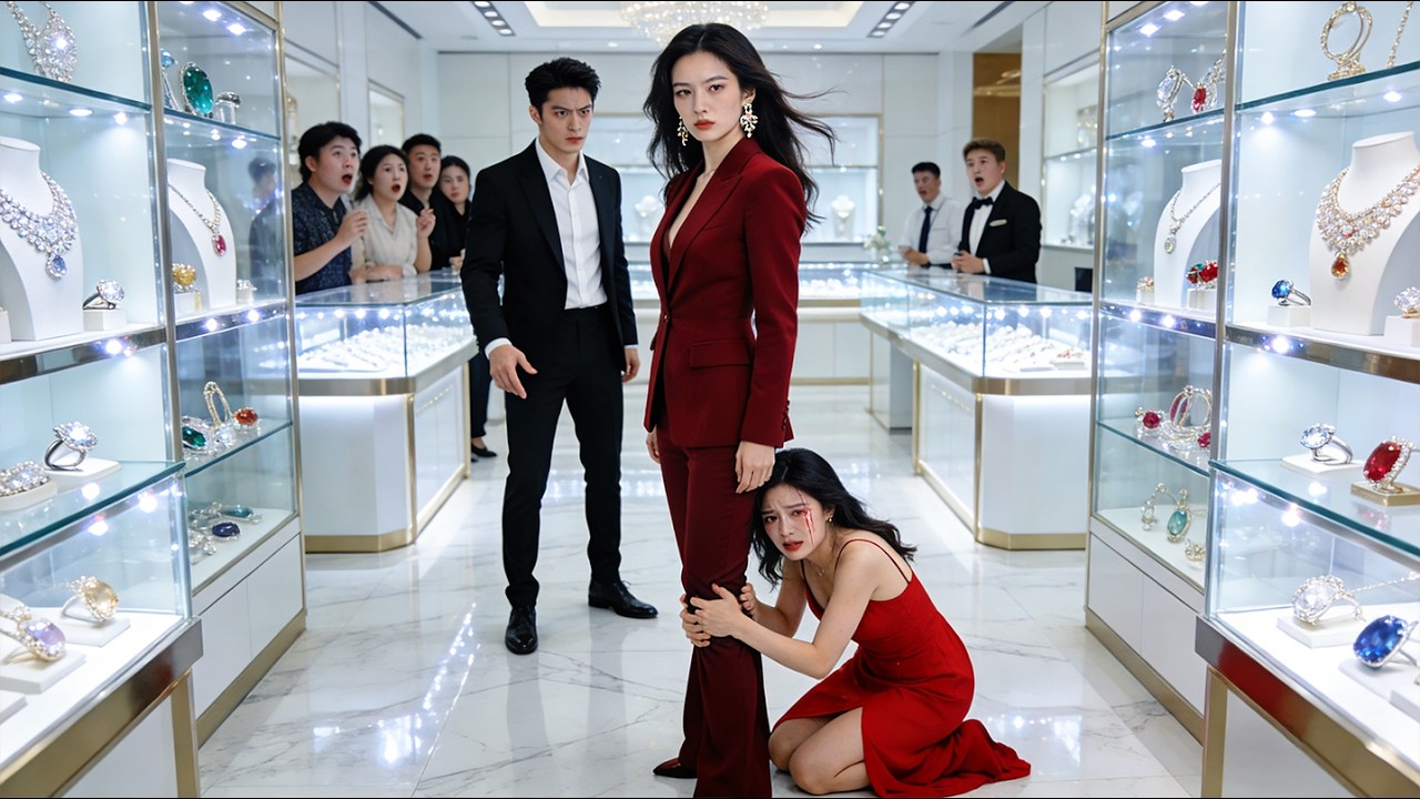 我裝窮試探總裁兒子的未婚妻，她卻當眾羞辱我摔碎我的傳家玉佩，真相曝光後總裁兒子氣得當場退婚，她身敗名裂！#女頻#逆襲#海葵短劇社