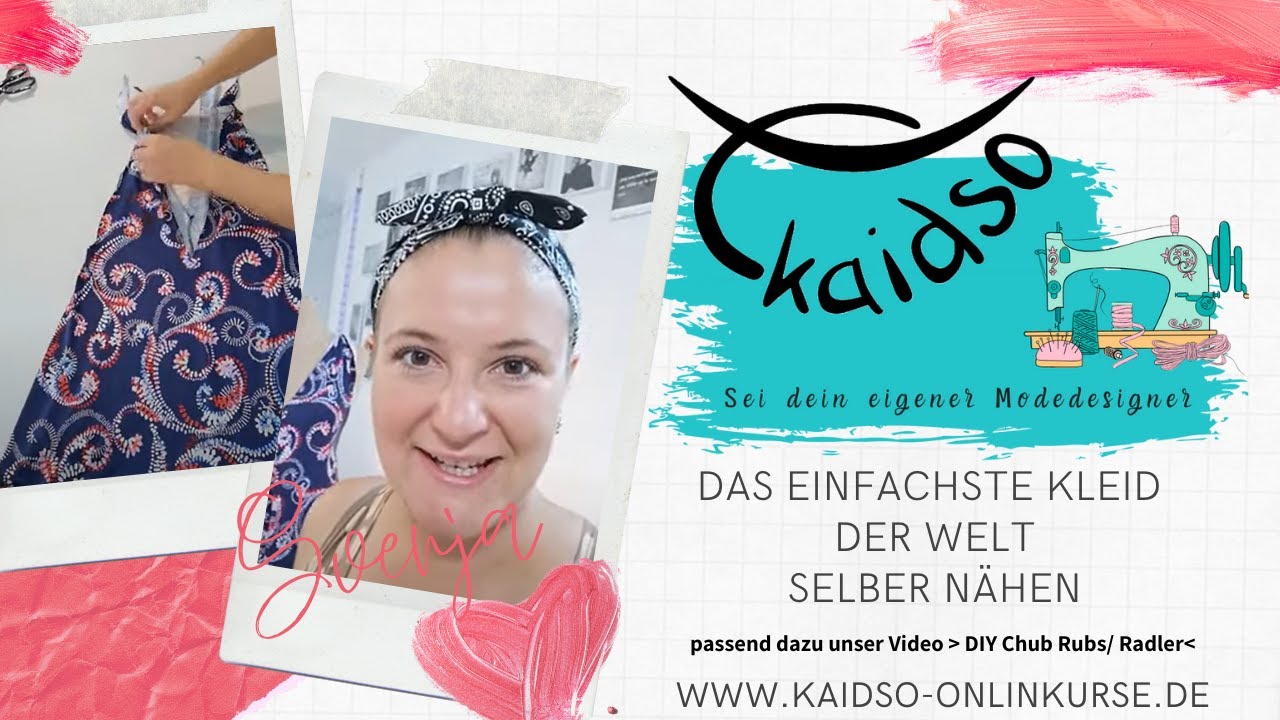 Das einfachste Kleid der Welt selber nähen