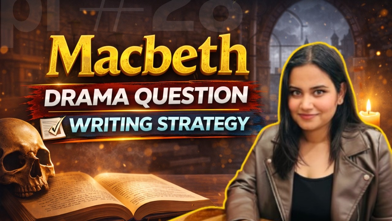 Macbeth Drama Question Writing Strategy | UP LT Grade English Mains Preparation 2026