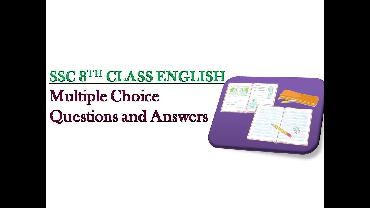 8th Class English Multiple Choices Questions and Answers   || TS || AP