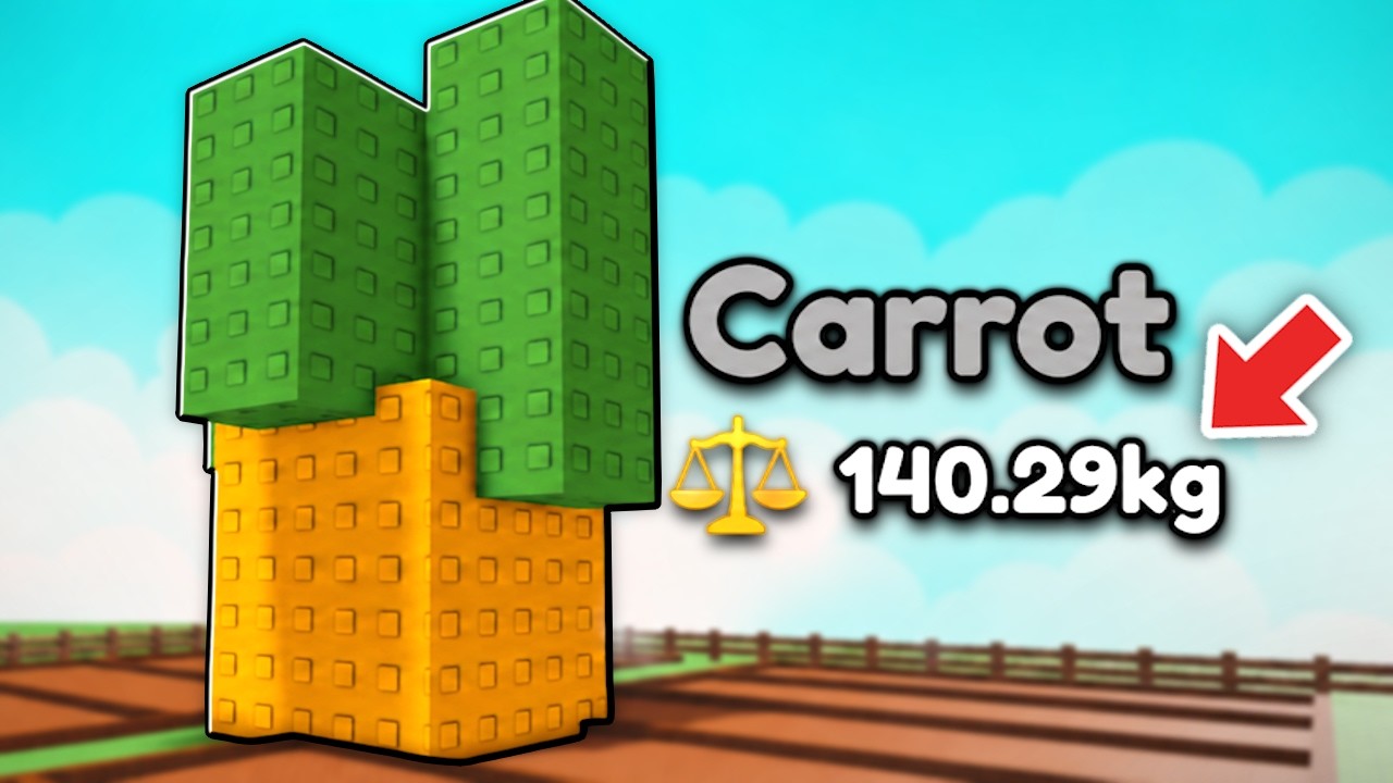 NEW GLITCH Makes 100KG+ CARROTS FAST in Grow a Garden 2