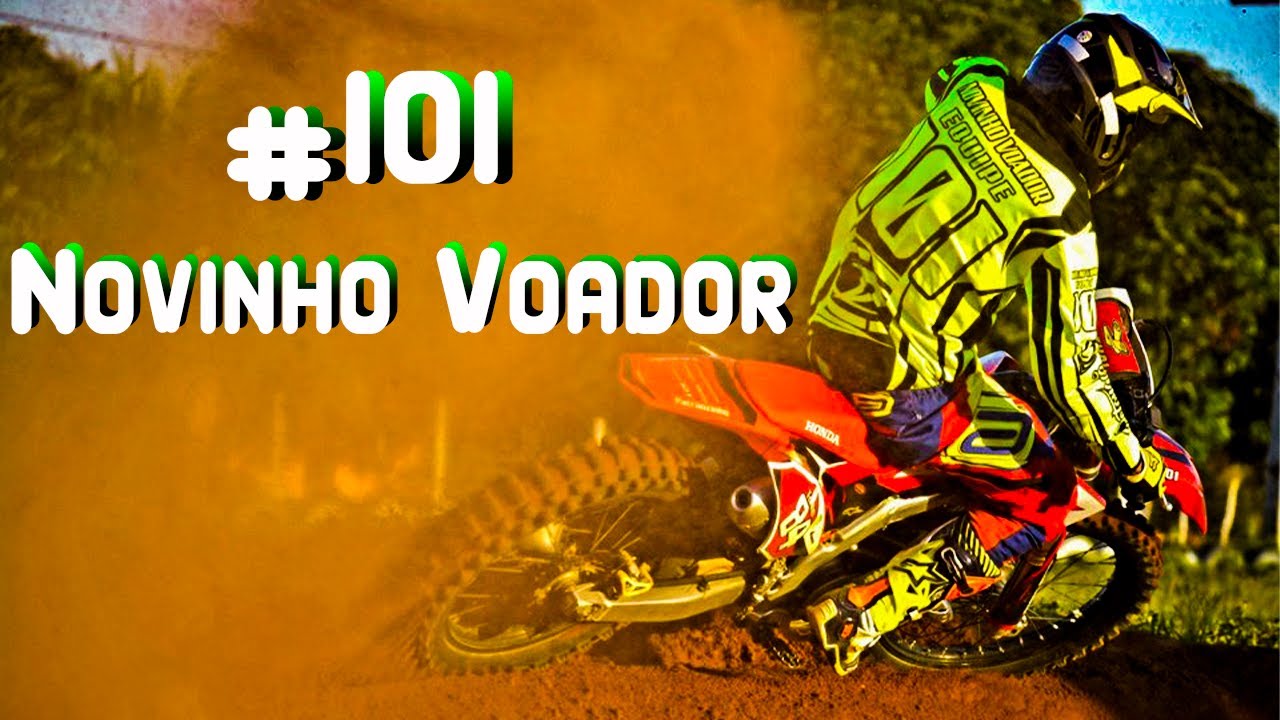 Novinho voador  #101 CAT- 200cc 8°motocross guamaré-rn