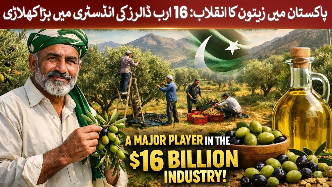 The Olive Revolution in Pakistan: A Major Player in the $16 Billion Industry | Rich Pakistan