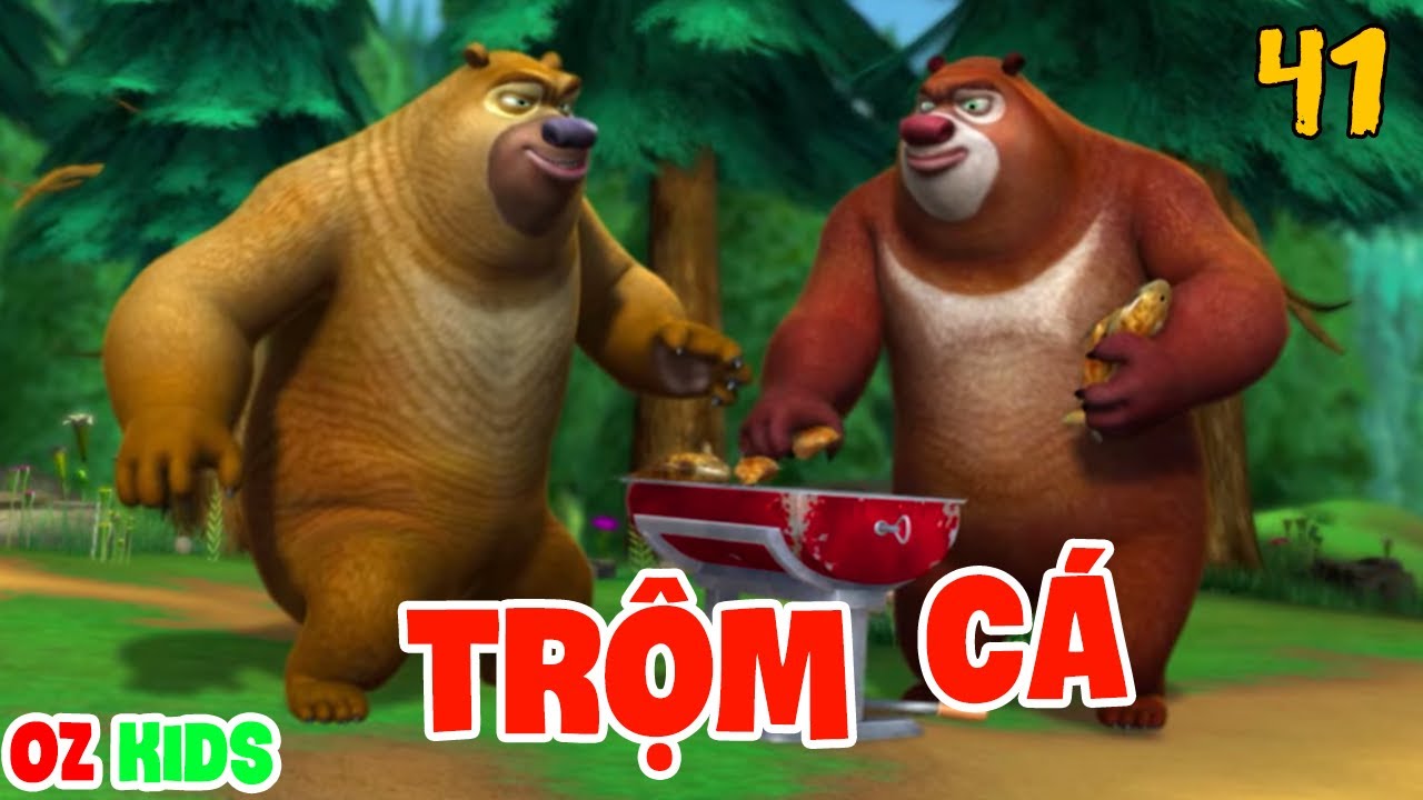 Ch&uacute; Gấu Boonie Tập 41 Gấu Trộm C&aacute; Của Vick 🐻 Phim Hoạt H&igrave;nh Hay Nhất 2021 🐷 Bablu Dablu Cartoon