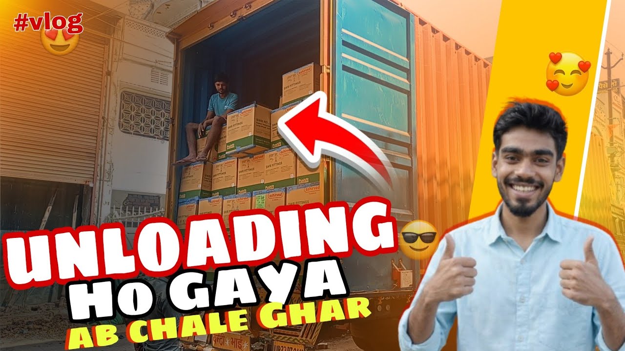 Finally 3 din baad unloading Ho Gaya🚛 || ab Ghar chale || mission Holi || @ankuraovlogs-2005 