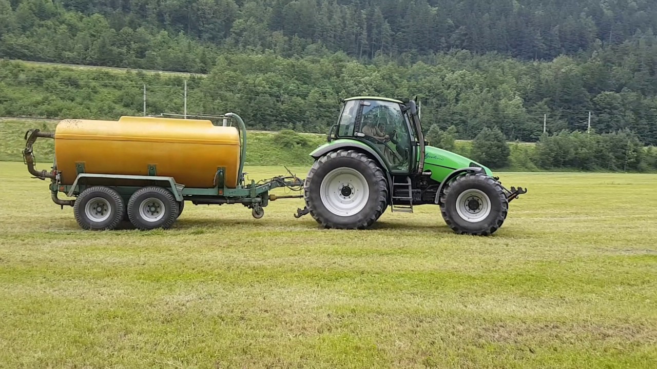 Mais wässern bei Trockenheit 2017 - Pfarrwerfen / Scheibenhub