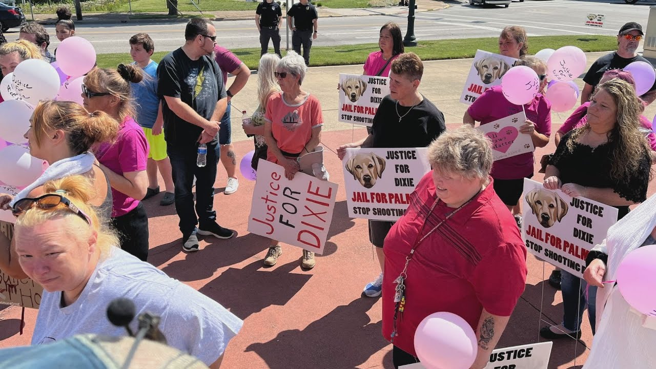 WATCH |  ‘Justice for Dixie’ rally today after family’s dog killed by Lorain police officer