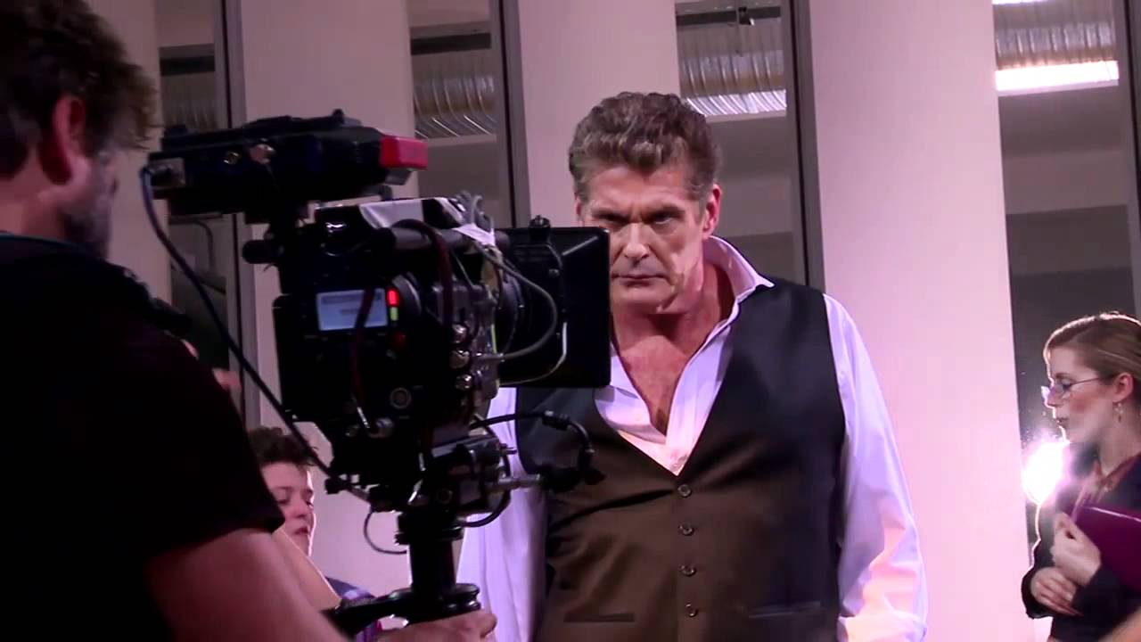 David Hasselhoff - DanceStar Party Behind the Scenes Video