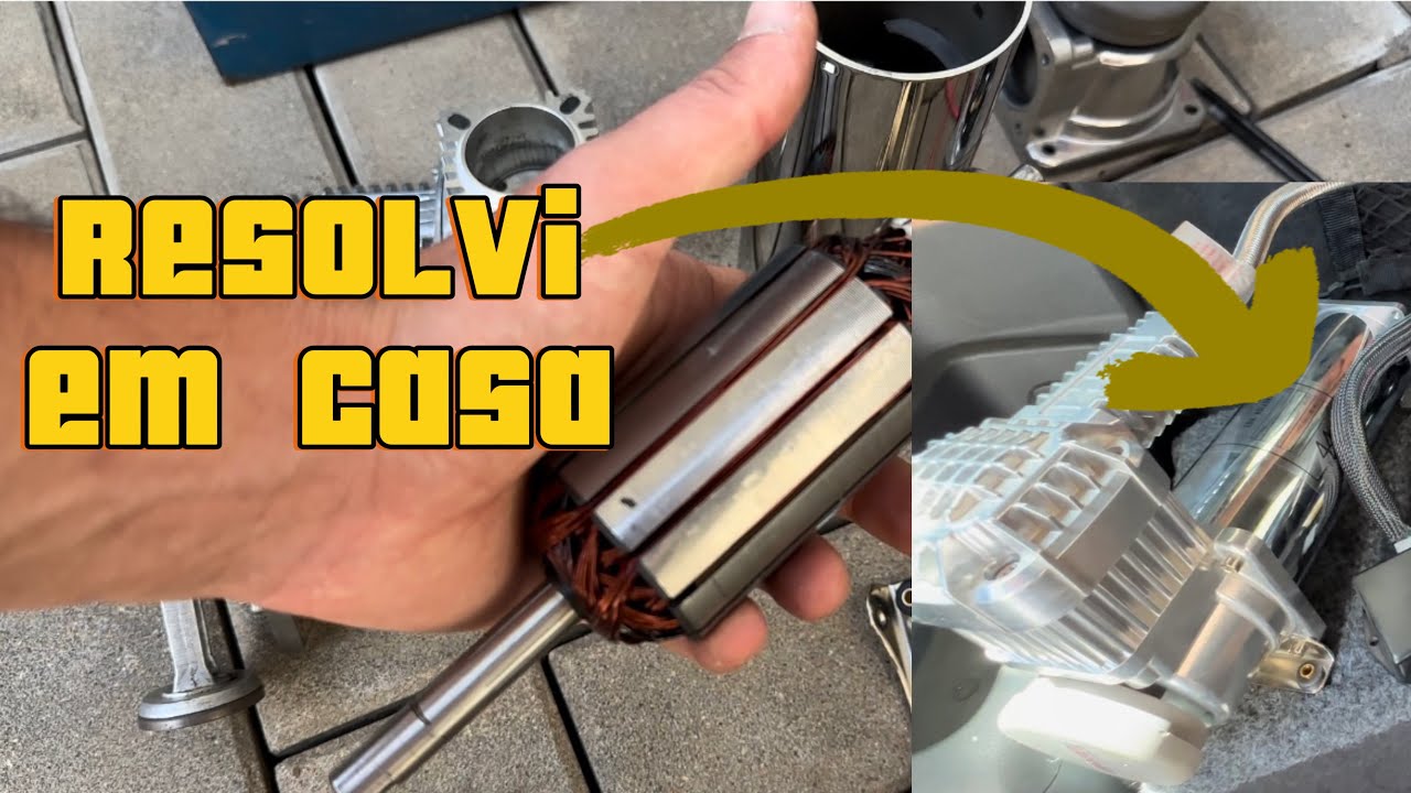 Resolvi o problema do meu compressor da suspensão ar hki 444