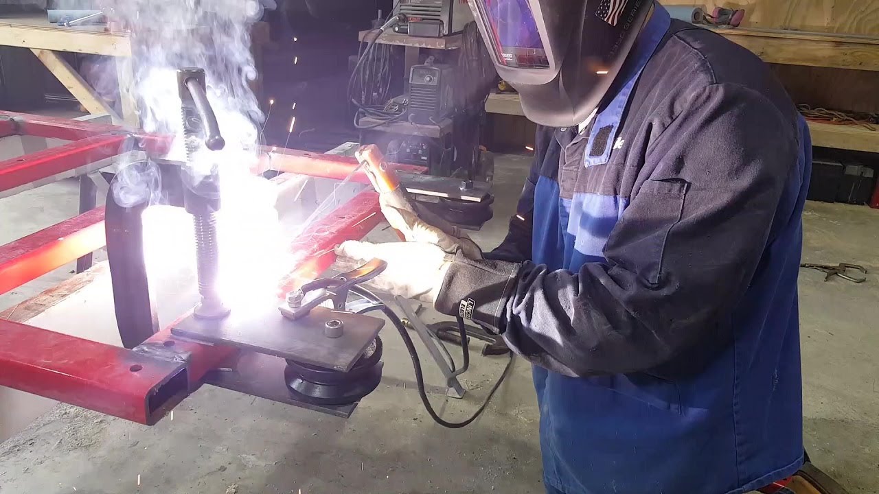 Welding Square Tubing- Cattle Chute Gate Build