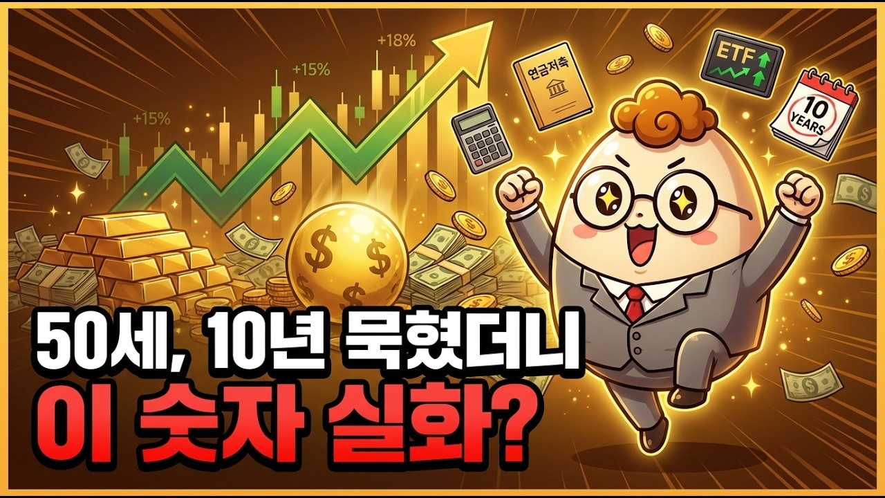 50대 노후준비, 매달 150만원으로 10억 만드는 현실적 방법 (연금저축펀드+나스닥100)