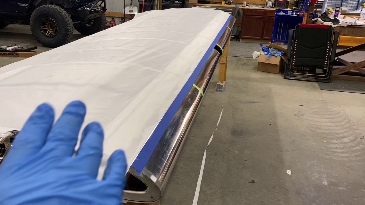 Carbon Cub Build Update 17 Wing Cover Part 1