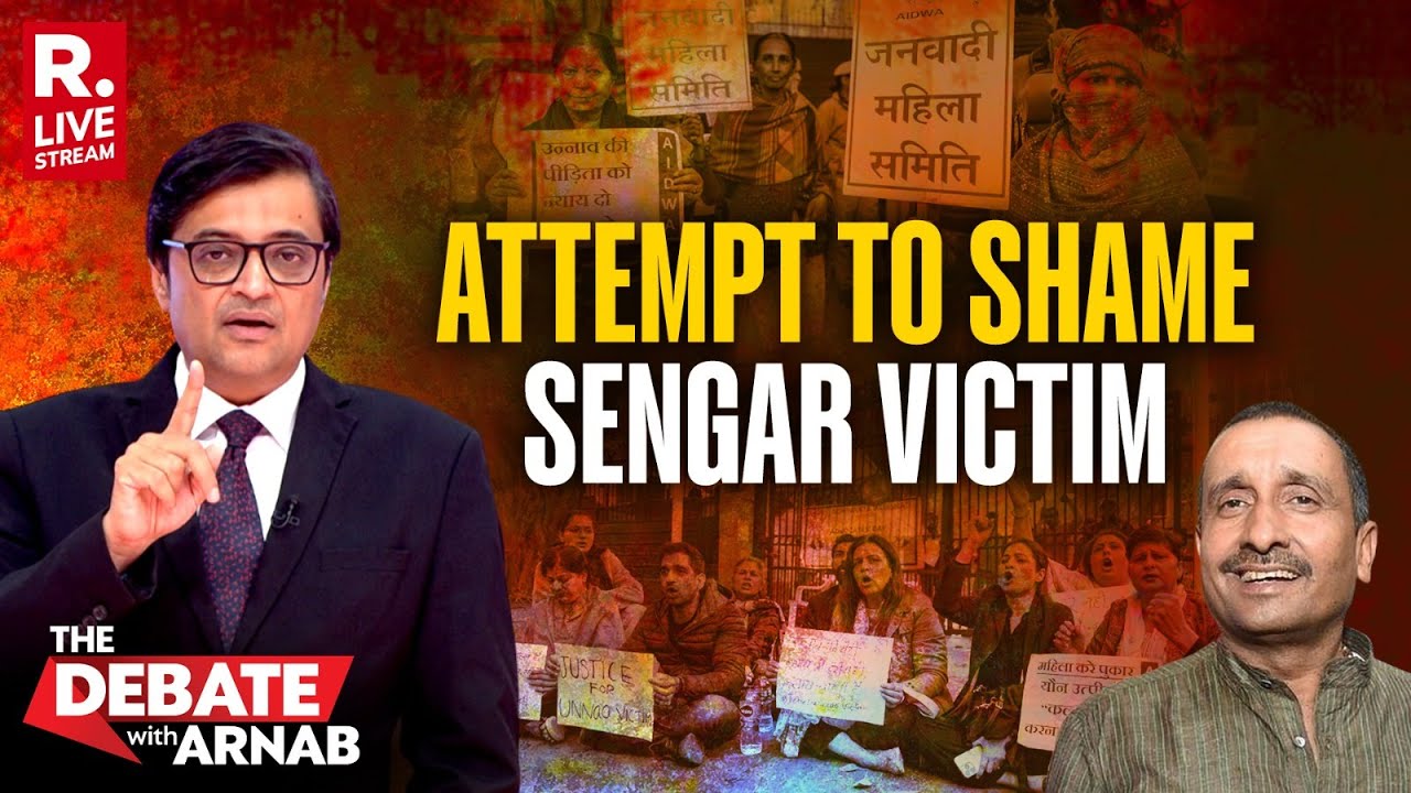 Debate With Arnab LIVE: Stop Attempts To Shame Kuldeep Singer's Victims