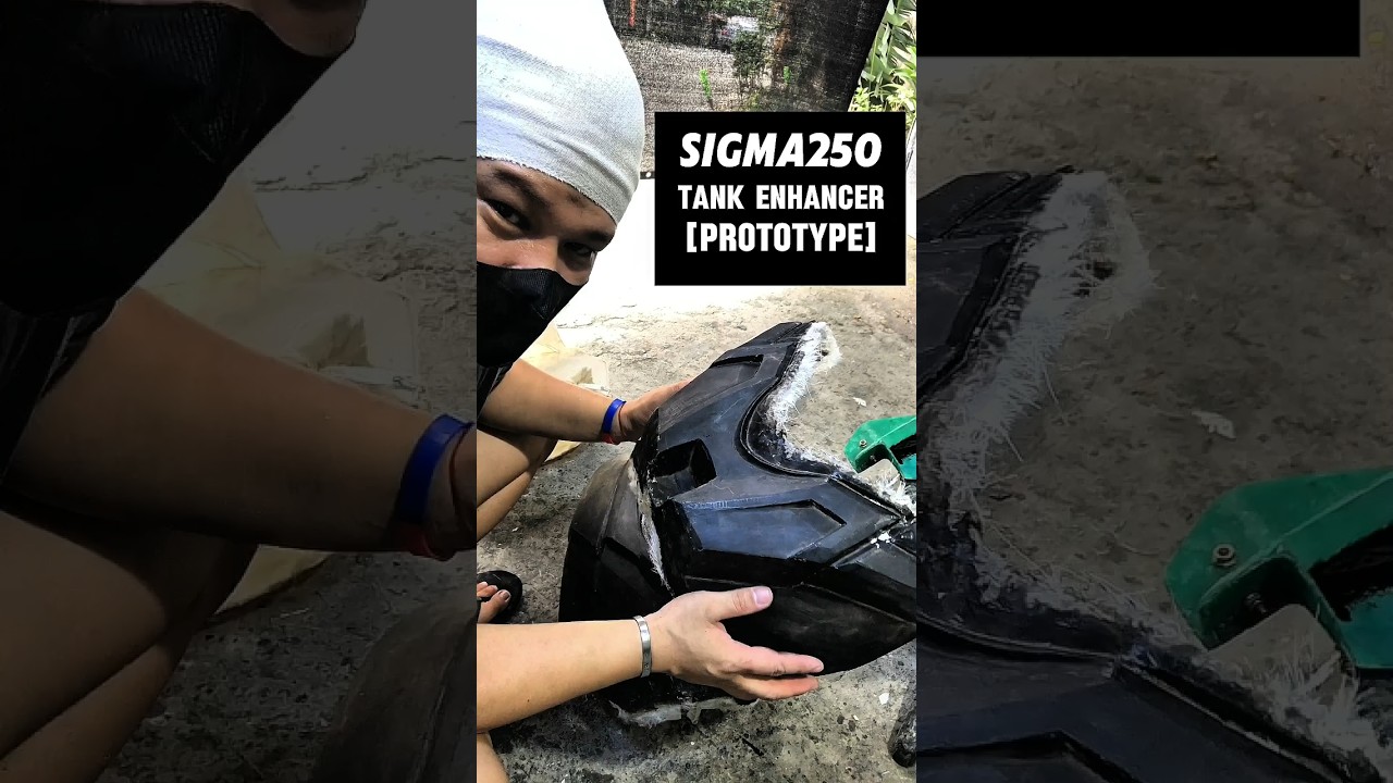 At 38% Progress | SIGMA250 TANK ENHANCER by Motofied  #gawangmotofied #tatakmotofied