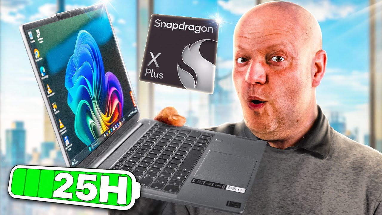 Un PC portable avec CPU Snapdragon X Plus : Lenovo IdeaPad 5X
