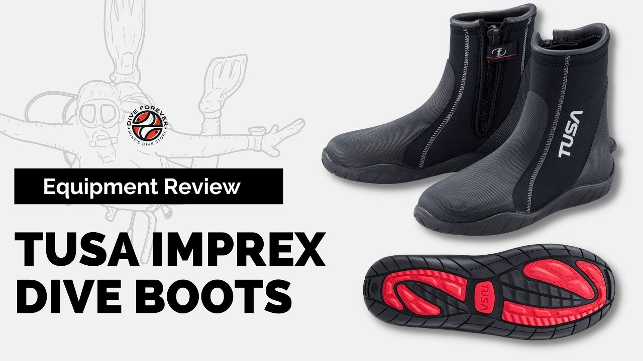 Diving Gear Review: Tusa Imprex Dive Boots
