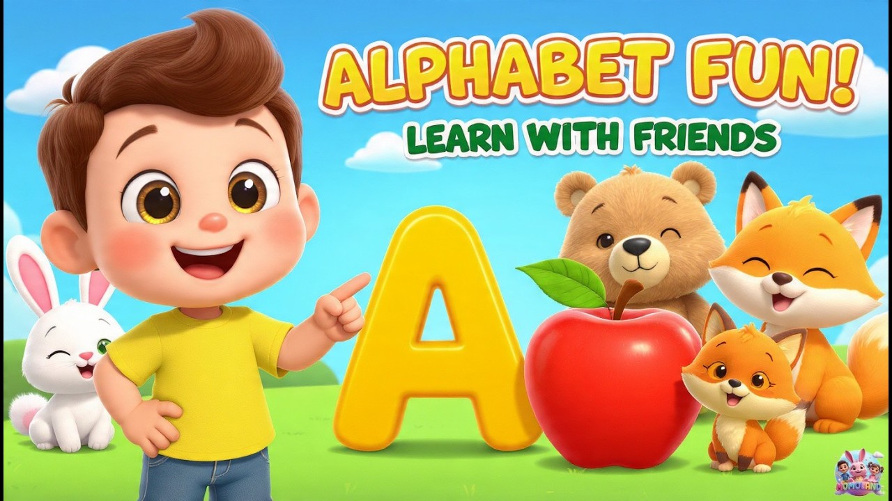 🦁 Jungle ABC Song  Roar with Lions and Learn A to Z!