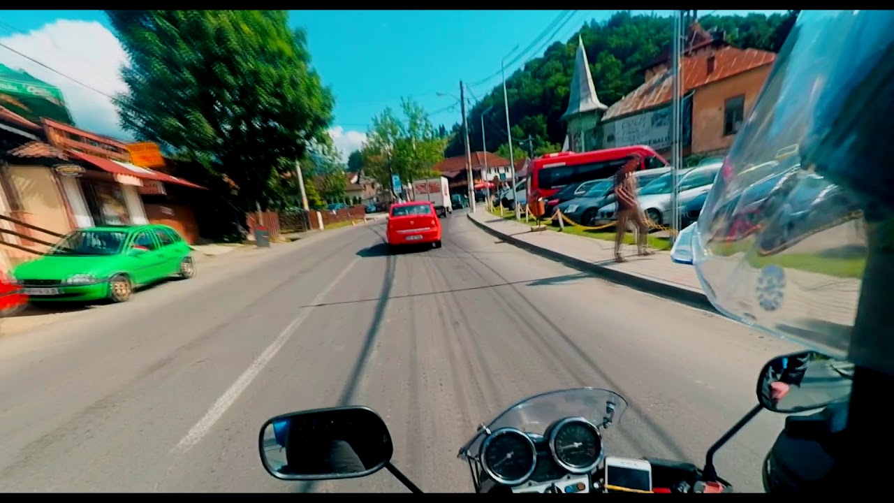ПУТЕШЕСТВИЕ ПО ЕВРОПЕ НА МОТОЦИКЛЕ HONDA CB 1 ЧАСТь