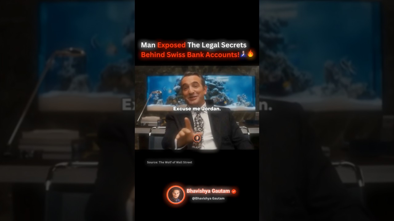 Man Exposed The Legal Secrets Behind The Swiss Bank Accounts! 🇨🇭🤑🔥