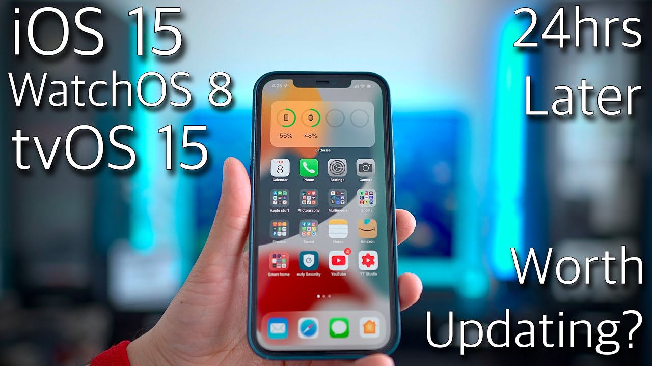 iOS 15 / WatchOS 8 / tvOS 15  - 24hrs later impressions