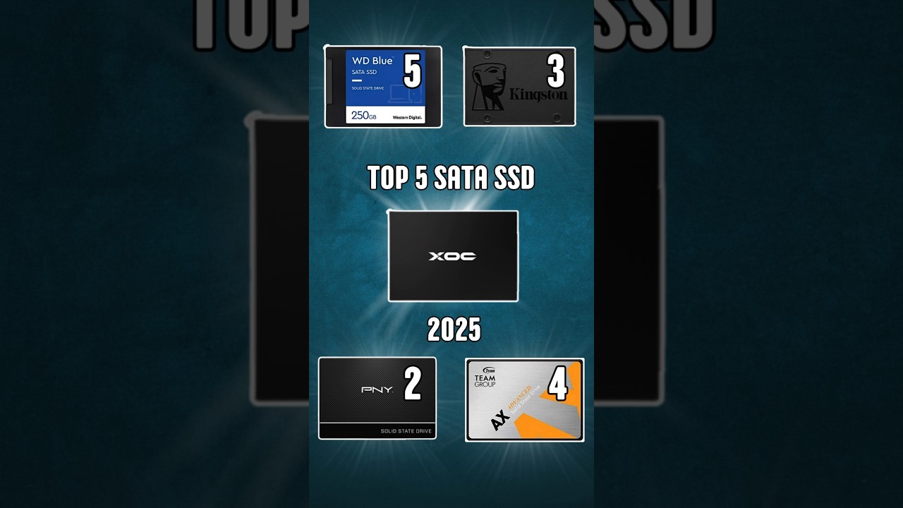 Best SATA SSDs for Storage Upgrade (2025)