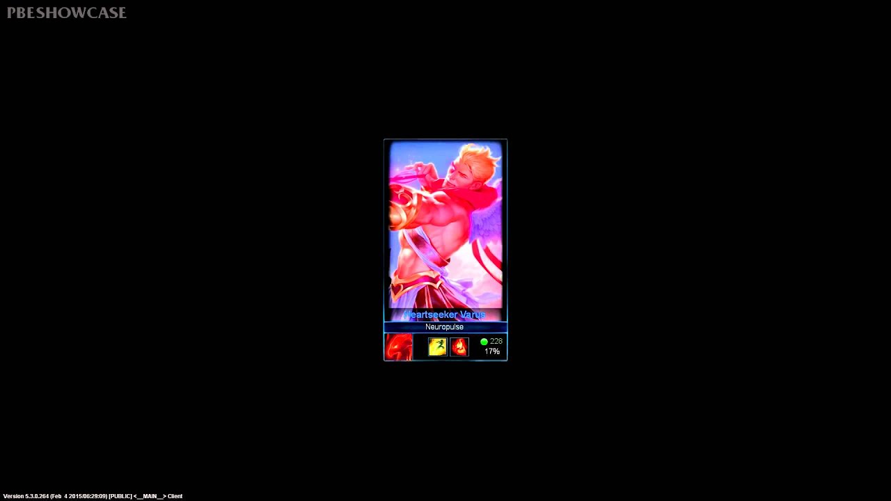 Heartseeker Varus Splash Art Preview [2/4 PBE Update]