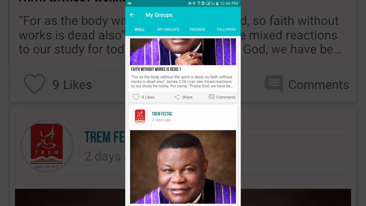 HOW TO FOLLOW A GROUP ON THE MYADS APP