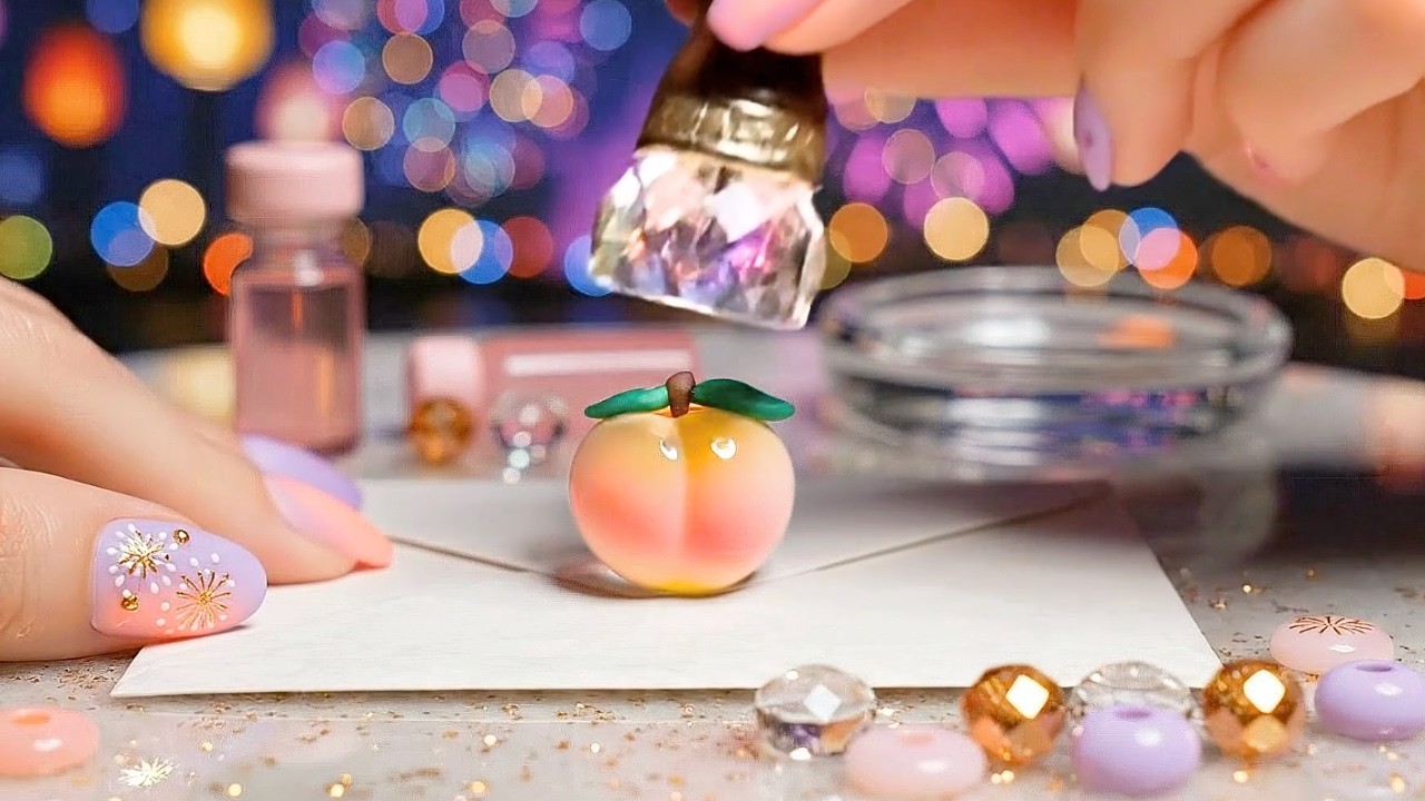 【AI ASMR】誕生月のガラスフルーツのシーリングスタンプ 💌あなたのお気に入りは？💠｜Birth Month Glass Wax Seal Stamps
