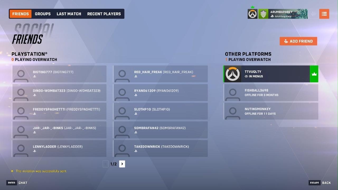 Controller BP Main Plays Overwatch