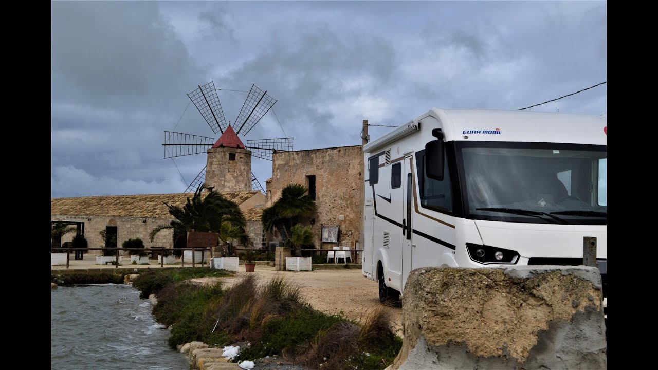 Sicilia 2021 in camper -   da Piazza Armerina a Marsala