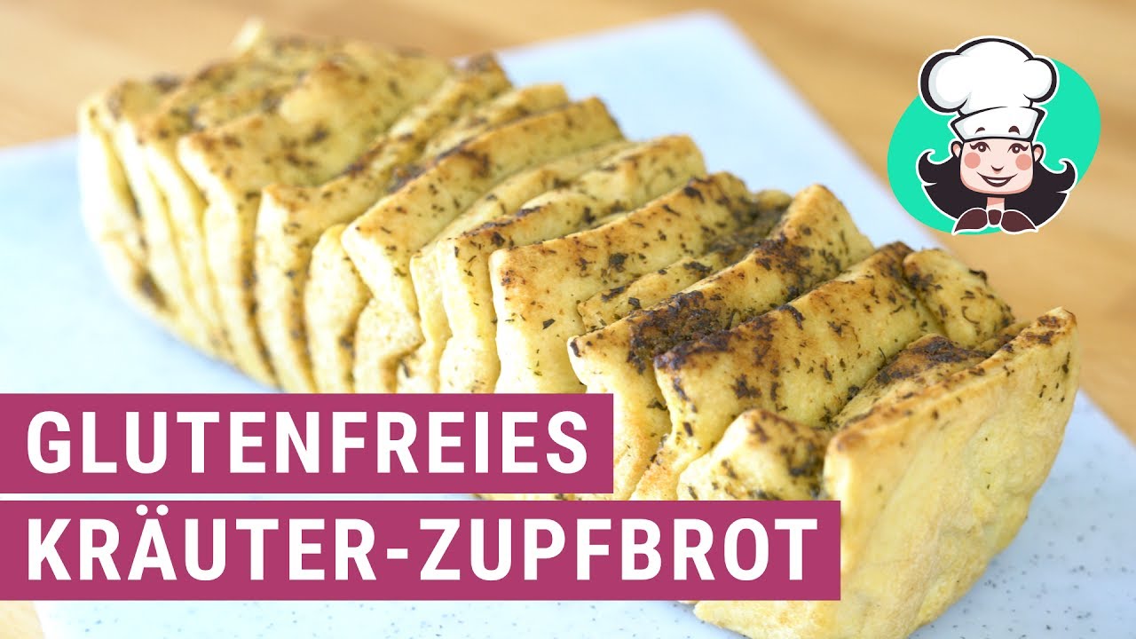Glutenfreies Kräuter-Zupfbrot