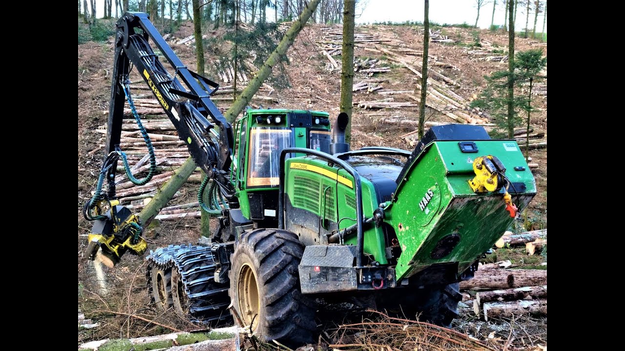 🌲*Power-Deere* • 1470G im Starkholz • Forstbetrieb Schätzle • #1 • Harvester im Einsatz • No Limits🌲