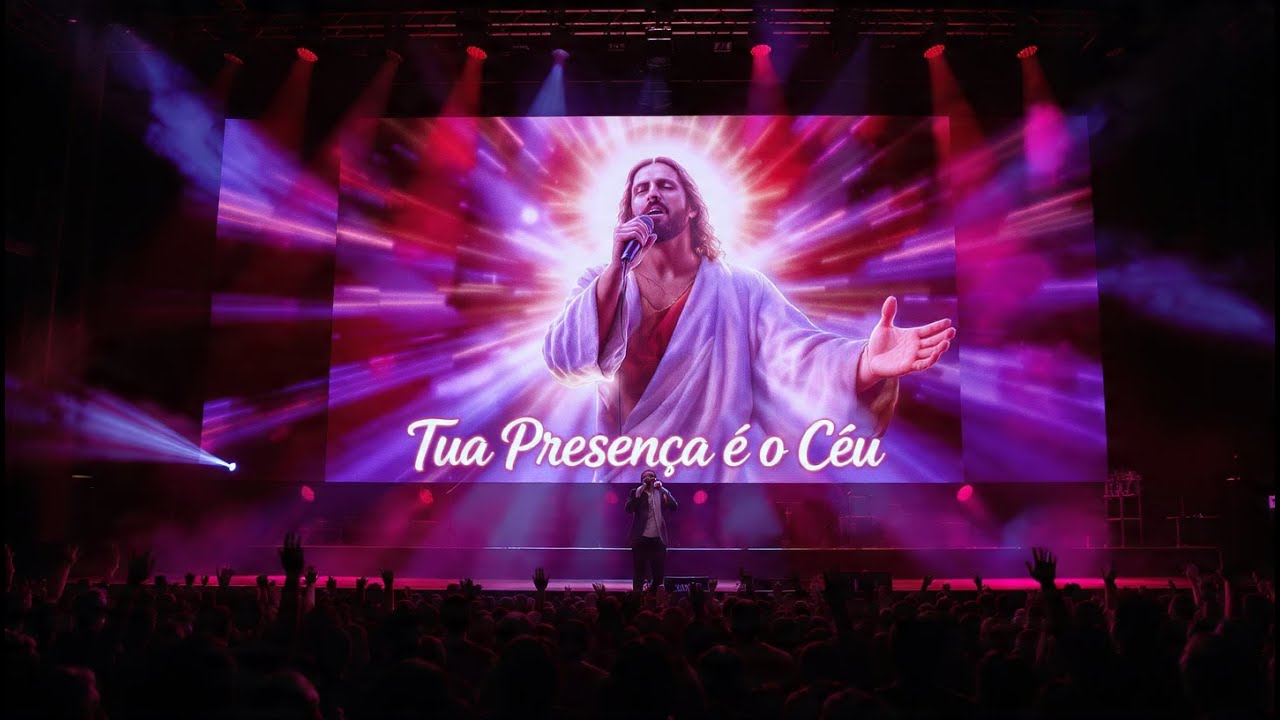 TUA PRESENÇA É O CÉU | Música Gospel Worship Profunda | Louvor e Adoração