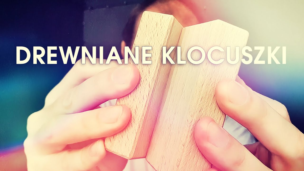 Drewniane klocuszki! ASMR PL