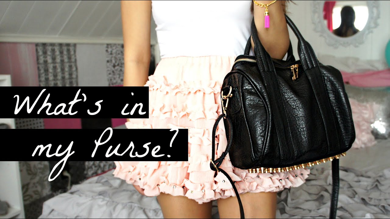 What's In My Purse? Belinda Selene