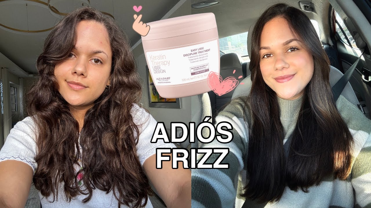 Cómo eliminar el FRIZZ del cabello - Easy Lisse Discipline Treatment | Priscila